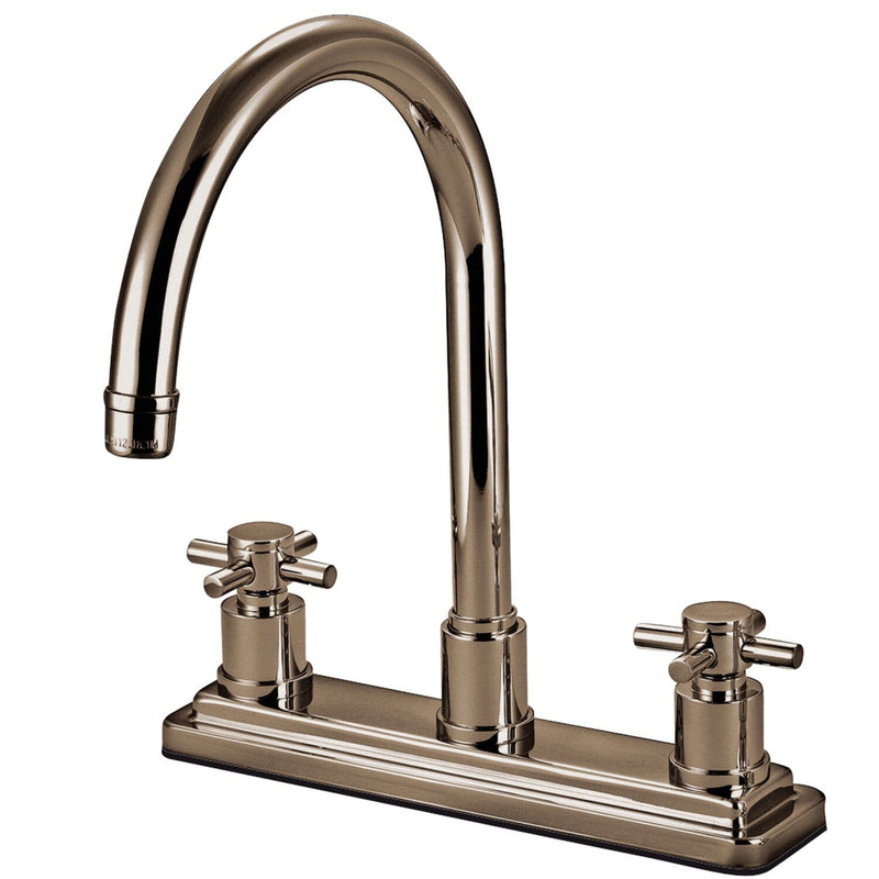 Concord Two-Handle 3-Hole 8" Centerset Kitchen Faucet