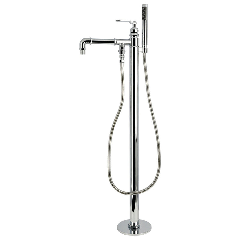 Whitaker Single-Handle 1-Hole Freestanding Tub Faucet with Hand Shower