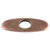 1-1/2" I.D. Brass Faucet Deck Plate