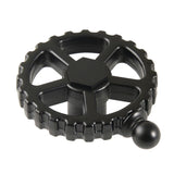 Fuller Brass Industrial Style Machine Gear Wheel Handle