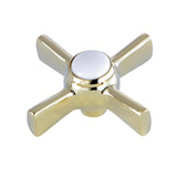 Brass Cross Handle, Diverter for Tub Filler