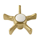 Hamilton Brass Cross Handle
