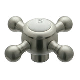 Metal Cross Handle, Diverter for Tub Filler