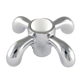 French Country Metal Cross Handle, Diverter for Tub and Shower Faucet