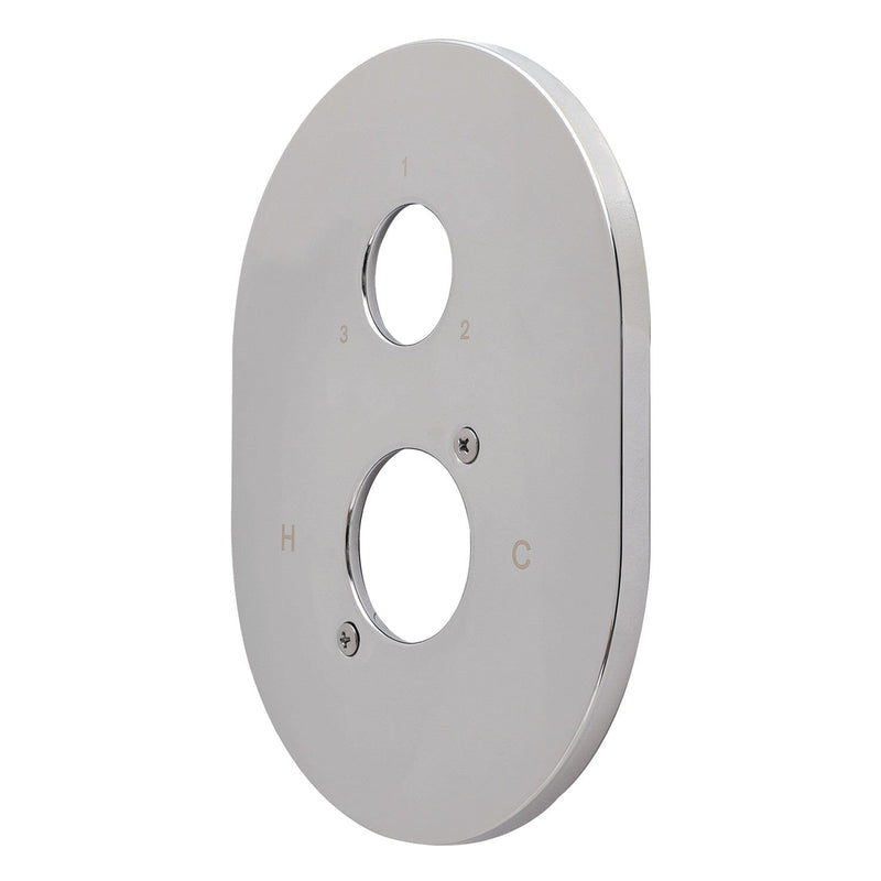 Oval Shower Escutcheon Plate