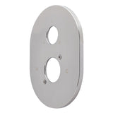Oval Shower Escutcheon Plate