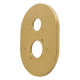 Oval Shower Escutcheon Plate