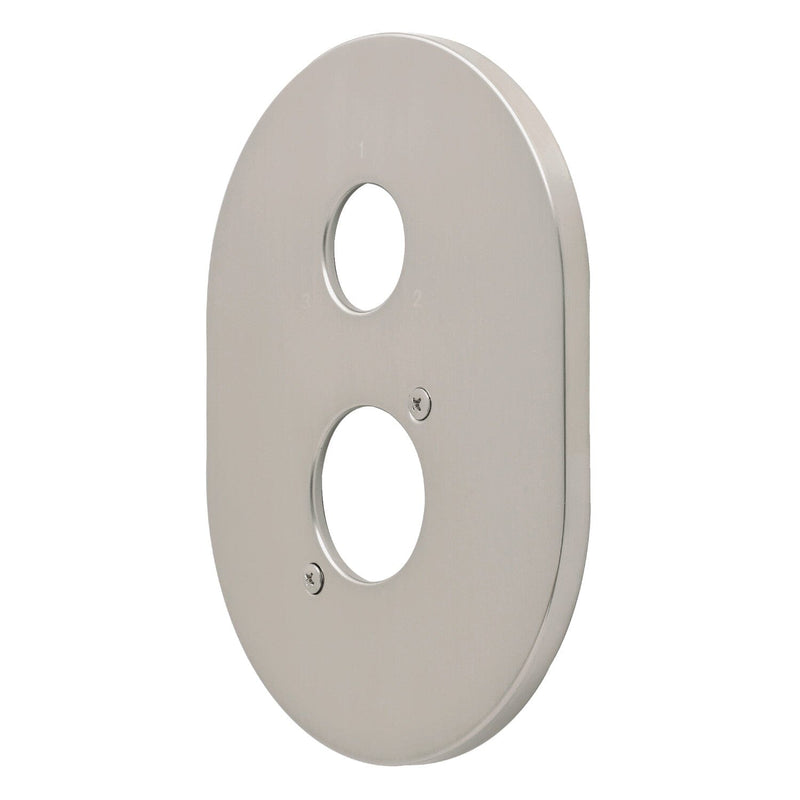 Oval Shower Escutcheon Plate