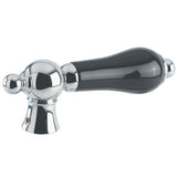 Duchess Black Porcelain Lever Handle