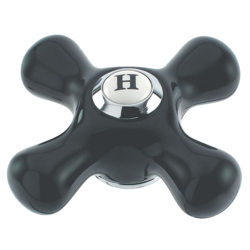 Duchess Black Porcelain Cross Handle (Hot Side)