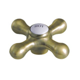 Brass Cross Handle (Hot Side)