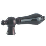 Duchess Black Porcelain Lever Handle