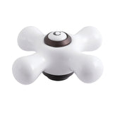 Porcelain Cross Handle (Cold Side)