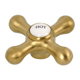 Brass Cross Handle (Hot Side)