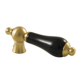 Duchess Black Porcelain Lever Handle