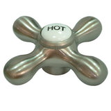 Brass Cross Handle (Hot Side)
