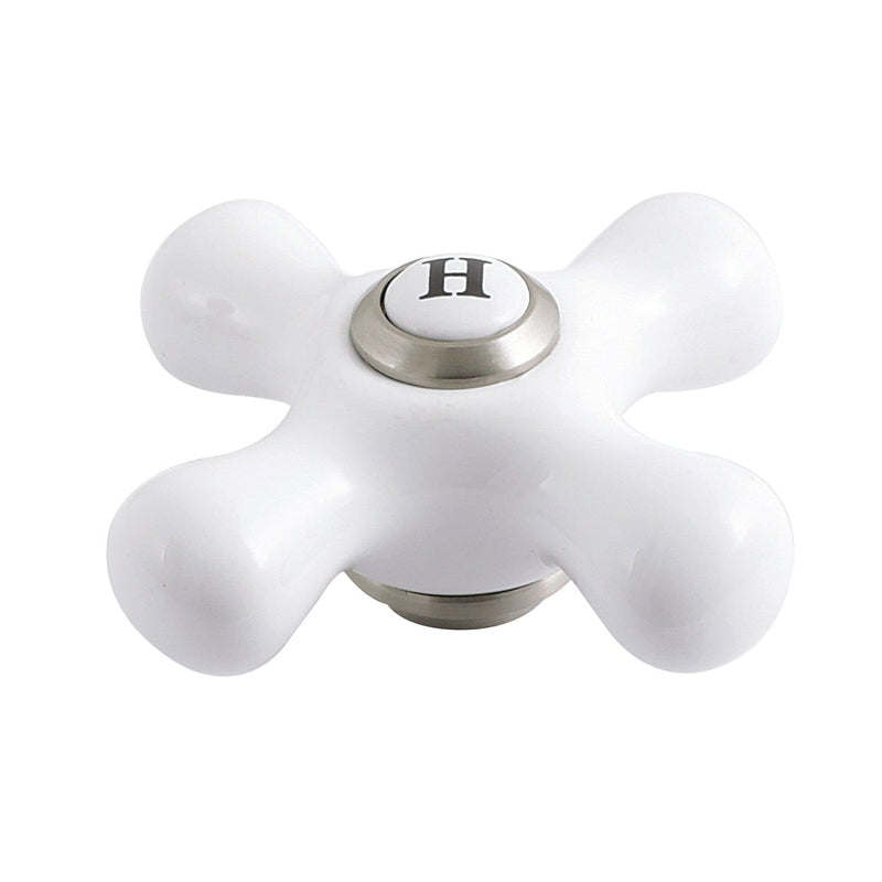 Porcelain Cross Handle (Hot Side)