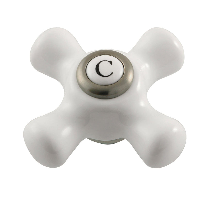 Kingston Porcelain Cross Handle (Cold Side)