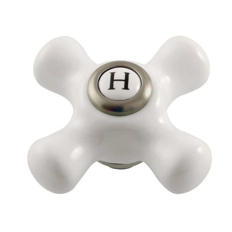 Kingston Porcelain Cross Handle (Hot Side)