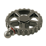 Fuller Brass Industrial Style Machine Gear Wheel Handle (Hot Side)