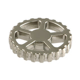 Fuller Brass Industrial Style Machine Gear Wheel Handle