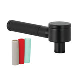 Kaiser Brass Lever Handle with Neoprene Sleeve