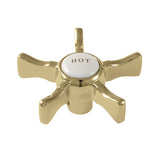 Hamilton Brass Cross Handle (Hot Side)