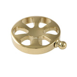 Belknap Brass Wheel Handle