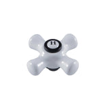 Porcelain Cross Handle (Hot Side)
