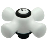 Porcelain Cross Handle (Cold Side)