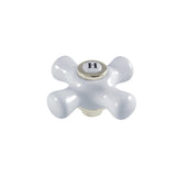 Porcelain Cross Handle (Hot Side)