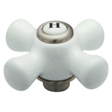 Porcelain Cross Handle (Hot Side)