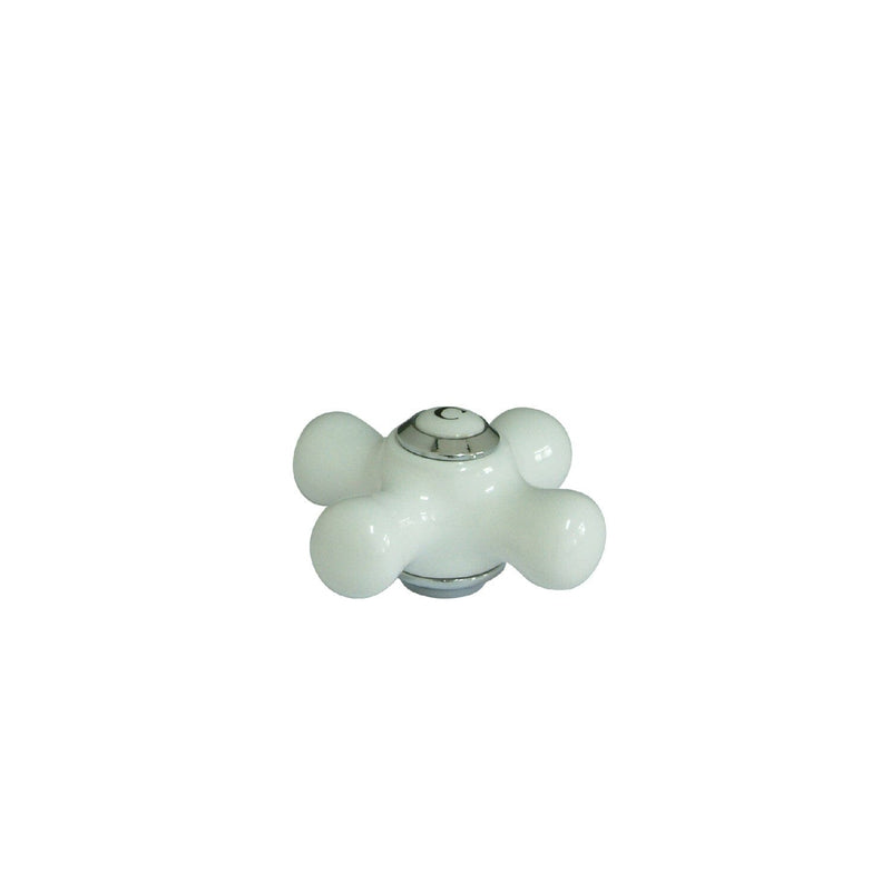 Porcelain Cross Handle (Cold Side)