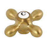 Brass Cross Handle (Cold Side)