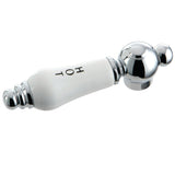 Porcelain Lever Handle (Hot Side)