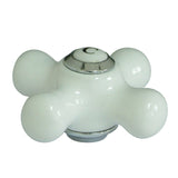 Porcelain Cross Handle (Cold Side)