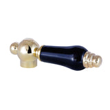 Duchess Black Porcelain Lever Handle