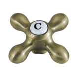 Brass Cross Handle (Cold Side)