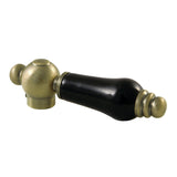 Duchess Black Porcelain Lever Handle