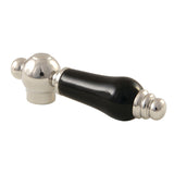 Duchess Black Porcelain Lever Handle
