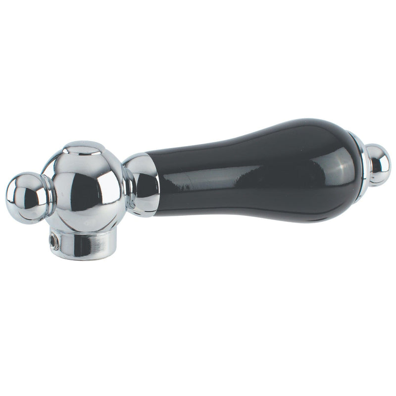 Duchess Black Porcelain Lever Handle