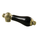Duchess Black Porcelain Lever Handle