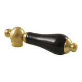 Duchess Black Porcelain Lever Handle