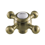Brass Cross Handle (Hot Side)