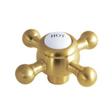 Brass Cross Handle (Hot Side)