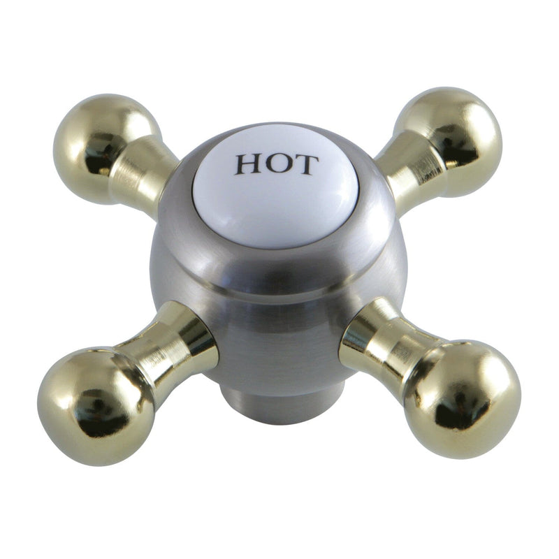 Brass Cross Handle (Hot Side)