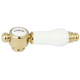 Bel-Air Brass with Procelain Lever Handle (Cold Side)