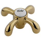 Brass Cross Handle (Cold Side)