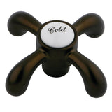 Brass Cross Handle (Cold Side)