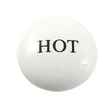Hot Porcelain Handle Index Button